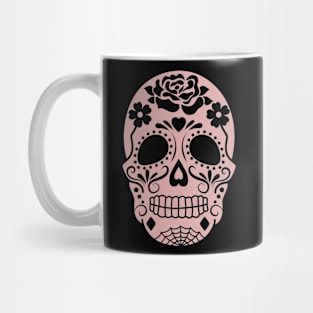 Textured Skull Mug